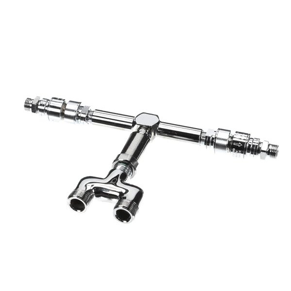 Y Fitting & Vb Swivel Tee W/ 2 Vacuum Breakers